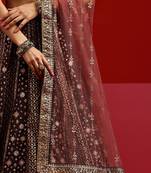 Ethnic Motif Embroidered Ready to Wear Lehenga & Padded Blouse With Dupatta