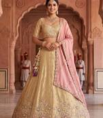 Embroidered Beads and Stones Ready to Wear Lehenga & Blouse With Dupatta