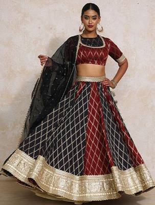 Ready to Wear Lehenga & Blouse With Dupatta 1