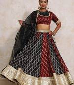 Ready to Wear Lehenga & Blouse With Dupatta