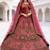 Embellished Semi-Stitched Lehenga & Unstitched Blouse With Dupatta