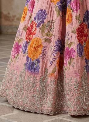 Unstitched Lehenga & Blouse Tissue 3
