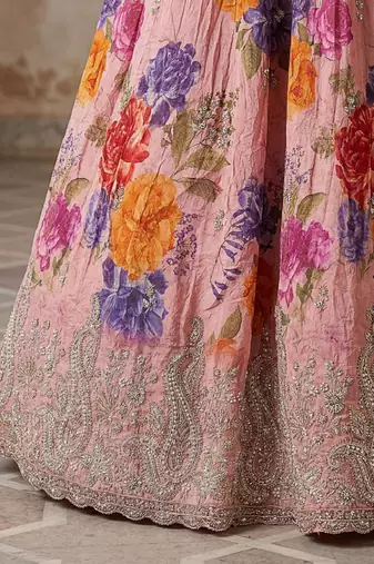 Unstitched Lehenga & Blouse Tissue
