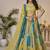 Embroidered Sequinned Semi-Stitched Lehenga & Unstitched Blouse With Dupatta
