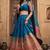 Embroidered Semi-Stitched Lehenga & Blouse With Dupatta