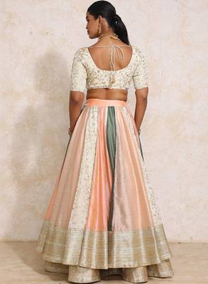 Embroidered Ready to Wear Lehenga & Blouse With Dupatta 2