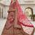 Embroidered Semi-Stitched Silk Lehenga & Blouse & Dupatta