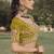 Embroidered Thread Work Semi-Stitched Lehenga & Blouse With Dupatta