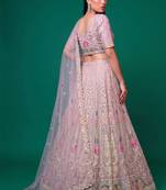 Embroidered Thread Work Ready to Wear Lehenga & Blouse With Dupatta