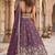 Embellished Sequinned Semi-Stitched Lehenga & Unstitched Blouse With Dupatta