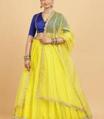 Embellished Ready to Wear Lehenga & Blouse With Dupatta