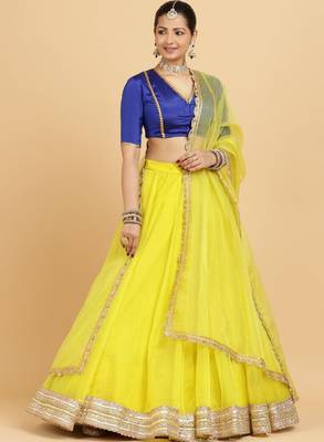 Embellished Ready to Wear Lehenga & Blouse With Dupatta 3