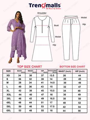 Trendmalls women's purple art silk embroidery sequence work kurta pant with dupatta set for women 6