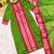 Parrot jaquard kanchi cotton round neck kurti dupatta set