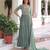 Pista georgette readymade anarkali suit with embroidery & beads work