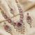 Indian bollywood gold plated kundan choker bridal necklace earrings jewelry set