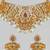 Indian bollywood gold plated kundan choker bridal necklace earrings jewelry set