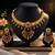 Indian bollywood gold plated kundan choker bridal necklace earrings jewelry set