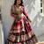 New Designer Print With Real Mirror Work Muslin Cotton Lehenga Choli With Dupatta Set For Women's