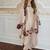 light pink color embroidery sequence and multi work roman glass silk blend   kurta set