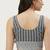 Grey cotton embroidered non padded blouse
