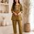 New latest trendy classic gold embroidered kurti with matching trouser set