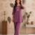 New latest trendy classic oniun embroidered kurti with matching trouser set