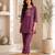 New latest trendy classic oniun embroidered kurti with matching trouser set