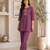 New latest trendy classic oniun embroidered kurti with matching trouser set