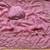 Pink Color beads handwork Silk Blend Saree