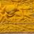 Yellow Color beads handwork Silk Blend Saree