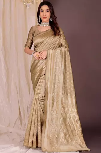 Ethnic motifs zari silk cotton kanjeevaram saree