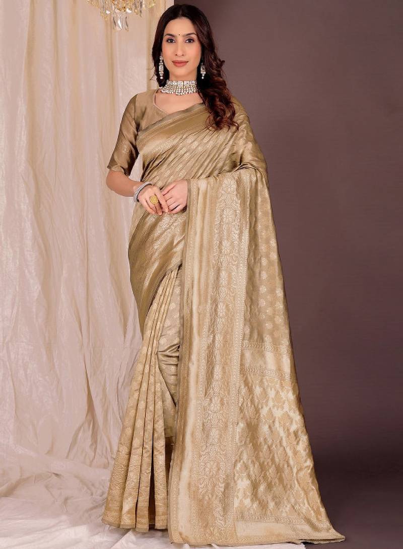 Ethnic motifs zari silk cotton kanjeevaram saree