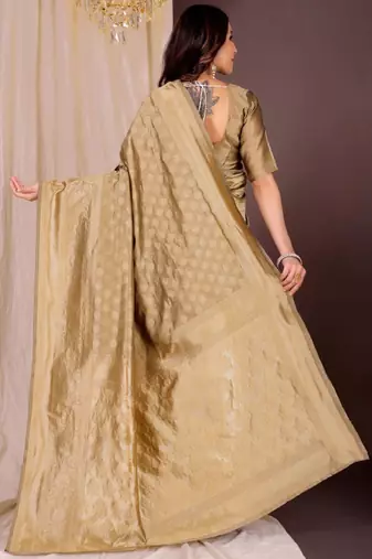 Ethnic motifs zari silk cotton kanjeevaram saree