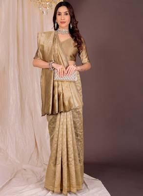 Ethnic motifs zari silk cotton kanjeevaram saree 4