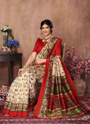 Warli mysore silk saree 1