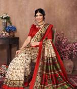 Warli mysore silk saree