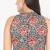 Multi cotton ajrak printed non padded blouse