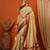 Solid woven design mysore silk saree