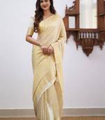 Sanwariya ethnic motif zari woven kanjeevaram saree