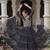 black art silk printed ghagra choli