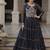black art silk printed ghagra choli