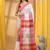 Checked pure cotton khadi saree