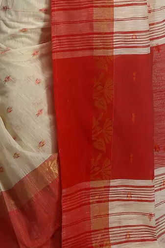 Ethnic motif woven design zari saree