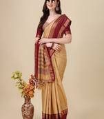 Woven design zari mysore silk saree
