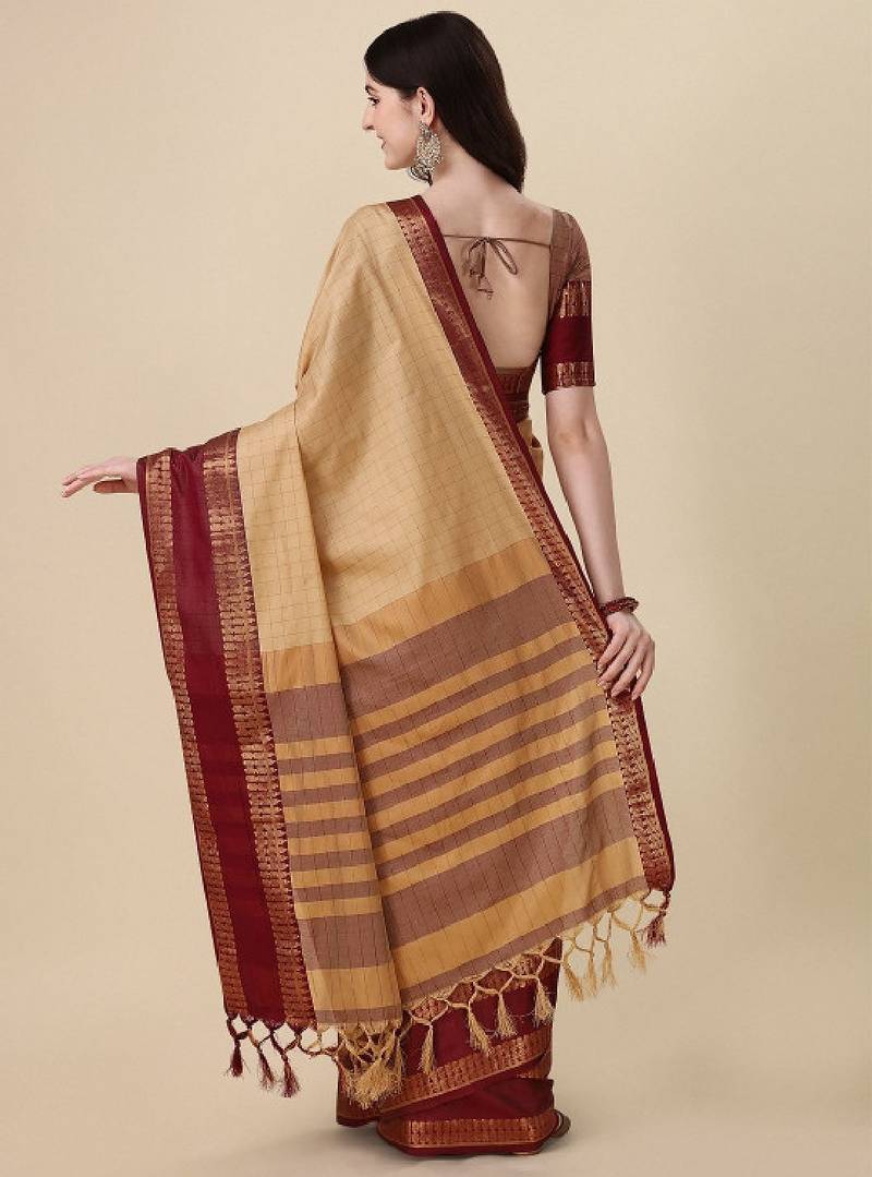 Woven design zari mysore silk saree