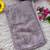 Lavender Color Beads Work Net Saree