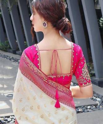 Woven design zari kanjeevaram saree 3