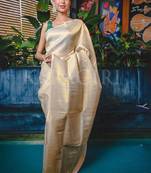 Ethnic motifs zari art silk kanjeevaram saree