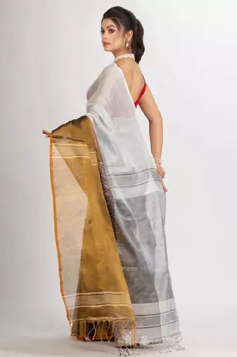 Zari detailed saree